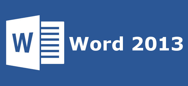 Word 2013